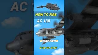 How AC-130 GhostRider Fire The 105 mm Howitzer #airforce #army  #military