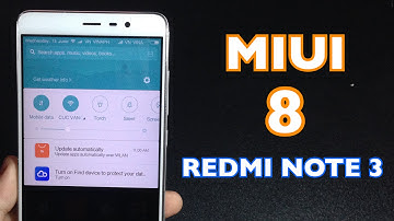 MIUI 8 Multi Language for Redmi Note 3 SD/MTK