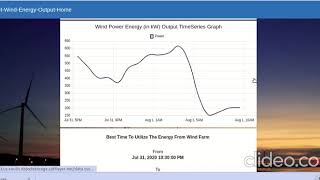 Wind Power Prediction Application