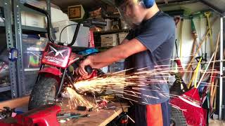 Electric minibike to gas conversion (part 1)
