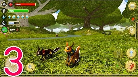 Squirrel Simulator 2 Android Gameplay Part 3 - Mating With New Partner