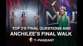 AUDIENCE VIEW! Final Questions and Ann’s Final walk |Miss Universe Thailand 2022 | Final Competition