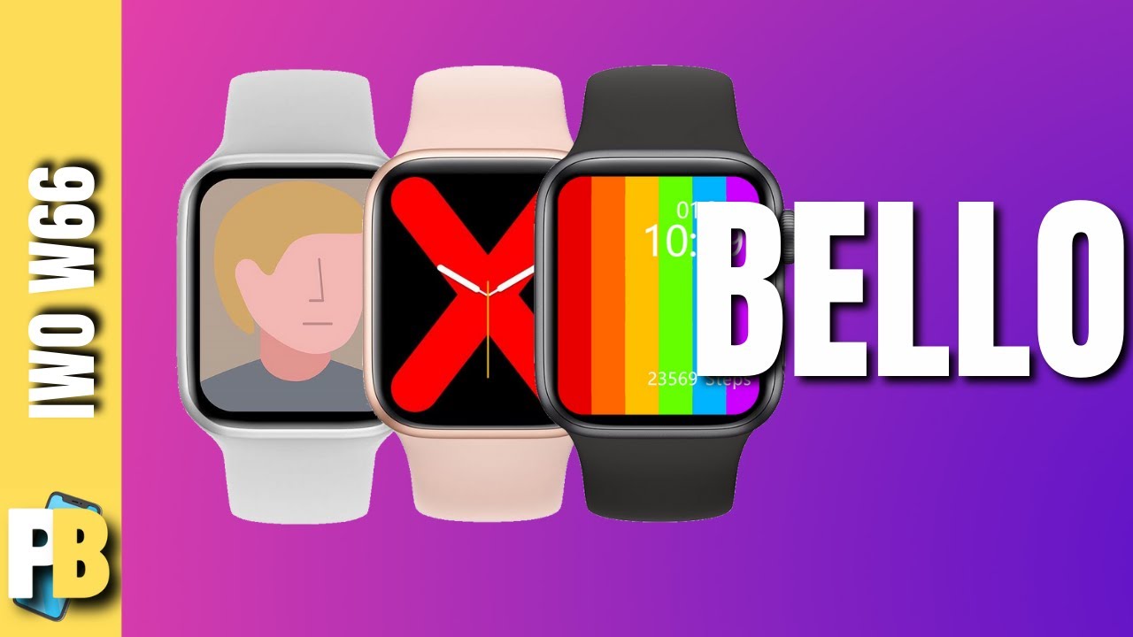 IWO W66 - Smartwatch Series 6 - Il TOP CLONE dell'Apple Watch - RECENSIONE  PHONE BLOG ITALIA - YouTube