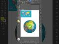 Adobe Illustrator 2026 Tips - How to Create 3D Globe #vipulgraphics