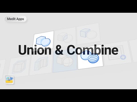 Quick guide on how to distinguish and use the Union and Combine tool in the Design App