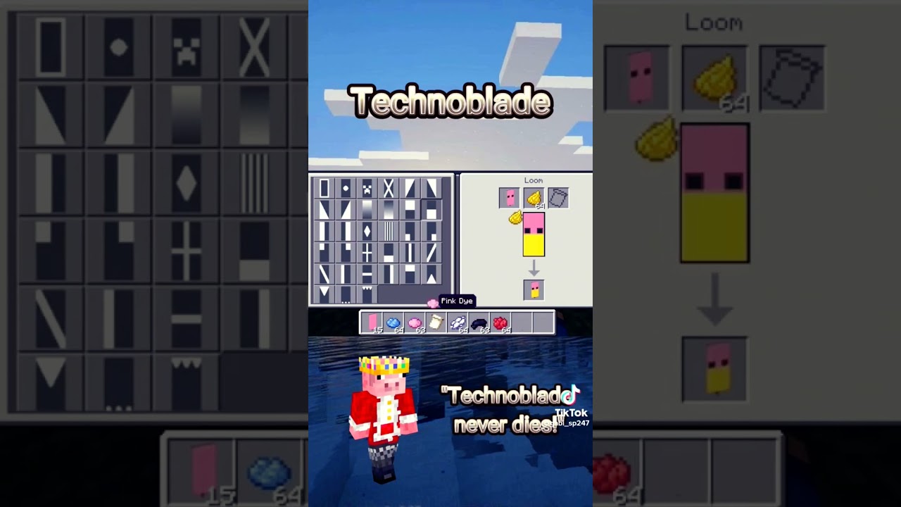 stendardo di technoblade