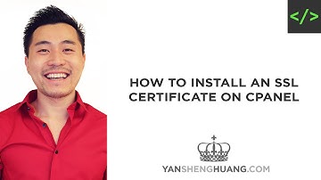 How to Install an SSL Certificate on Cpanel