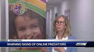 Warnings signs for parents and kids about online predators