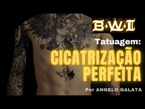 TUDO SOBRE CICATRIZAÇÃO DE TATUAGEM