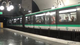 Ratp Paris Métro Mp89 Sur La Ligne 4 Départ À Cité