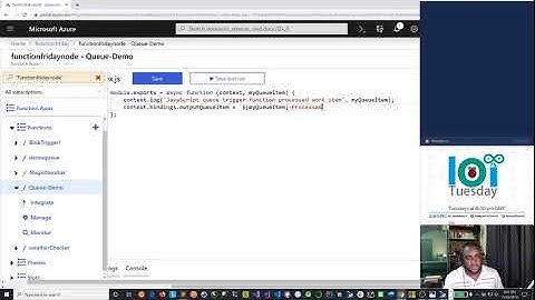Functions Friday Episode #007: Azure Queue Storage Trigger