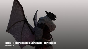 Krag The Paleoape Gargoyle Final Turntable