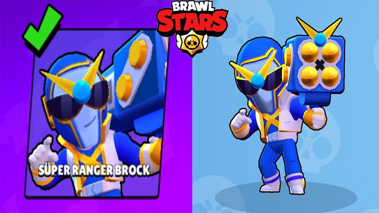 SÜPER RANGER BROCK SATIN ALDIM! - Brawl Stars - YouTube