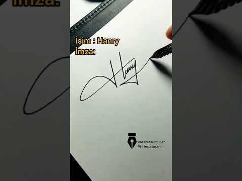 İmza Örnekleri - Havalı imza nasıl atılır? | Signature Examples - How to make a cool signature?