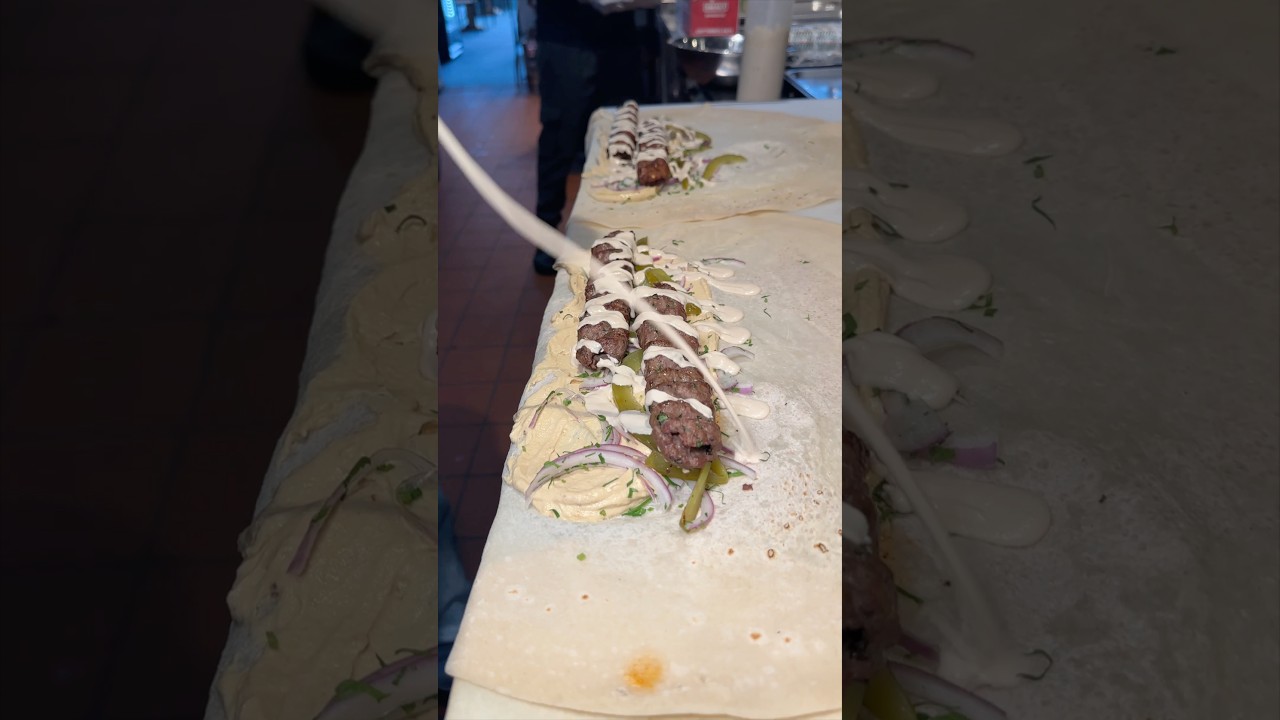 The KEBAB SANDWICHES coming out of Ayat NYC are 🔥🔥🔥! Which one are you DEVOURING? #DEVOURPOWER