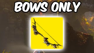 Can We Beat No Rest For The Wicked With Only Bows?