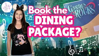 EPCOT Garden Rocks Dining Package Review | Rose & Crown | EPCOT Flower and Garden Festival