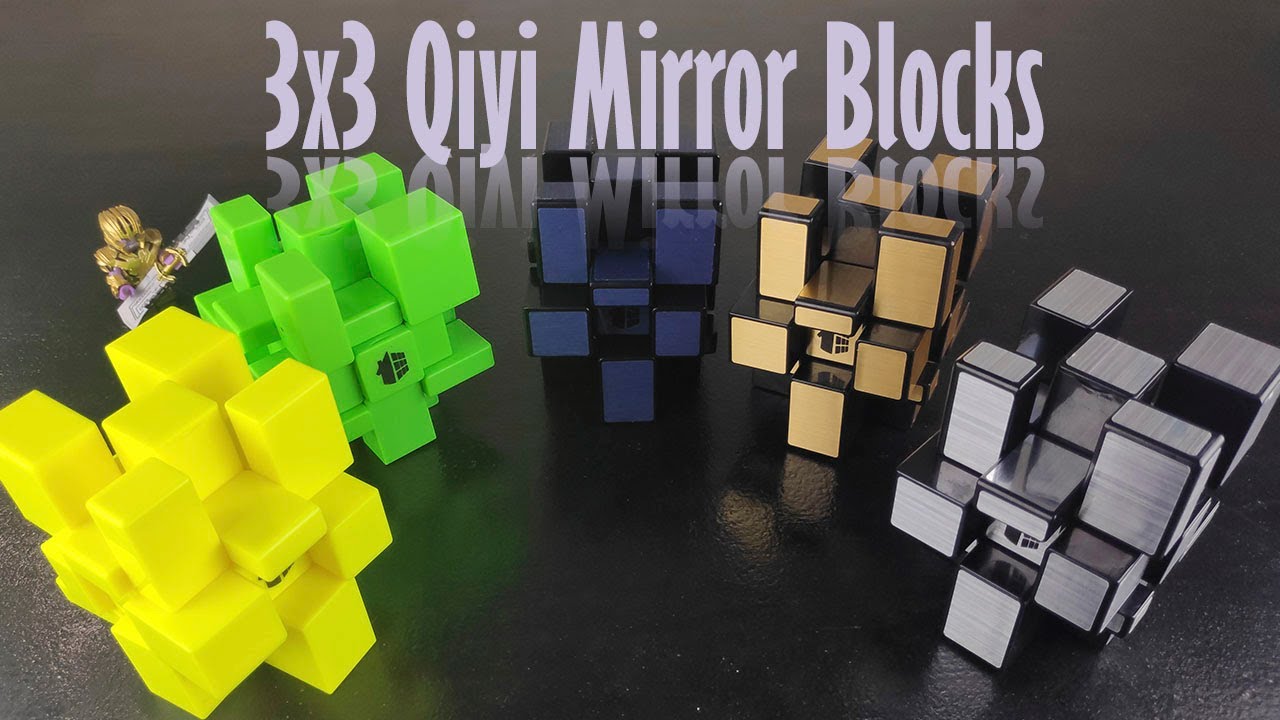 Place Games Cubo Mágico PRO Qiyi Mirror Blocks Profissional 3x3x3 Verde  Cuber Brasil