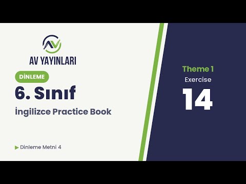 AV Yayınları 6. Sınıf İngilizce Practice Book - Theme 1 Exercise 14