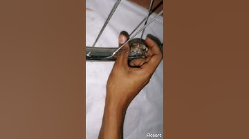 Bicycle wheel Spokes Alignment Trick 👌💡| #shorts #cycle #hub #Rim #wheel #freewheel