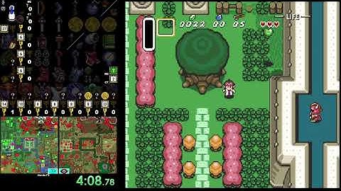 A Link to the Past randomizer: Crosskeys pickup race