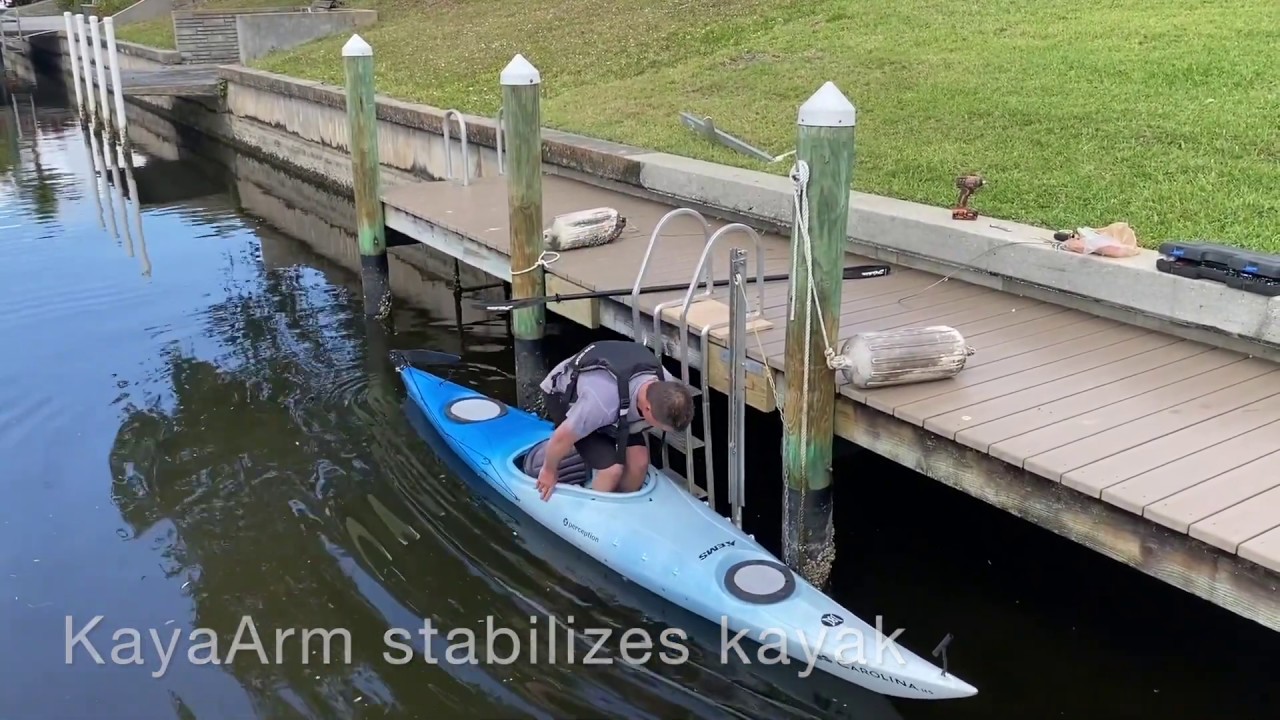 Kayak Launch Easy In/Out in Tidal Waters YouTube