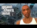 Cj plays gta iv