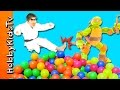 Ninja Turtles Surprise Ball Pit withHobbyKarate