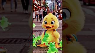 The Brave Duckling (Wait for the End #shorts #shortsvideo #usa #duck #ducker