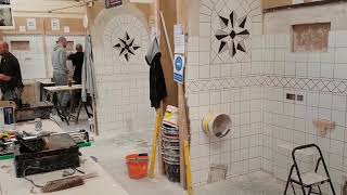 Uk Pro Tiling Training courses in action