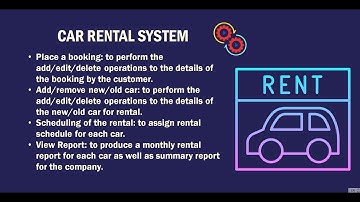 Group 5 - Car Rental System