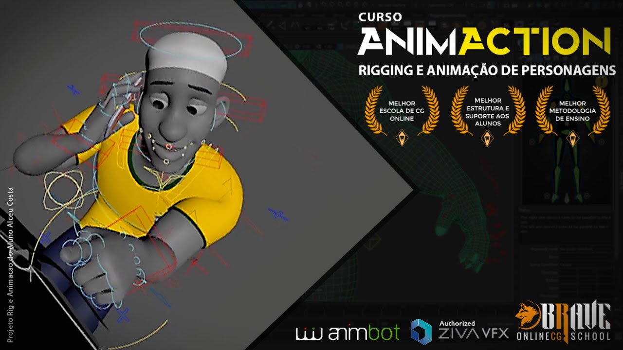 Autodesk Maya Rigging e Animação de Personagens 3D - YouTube