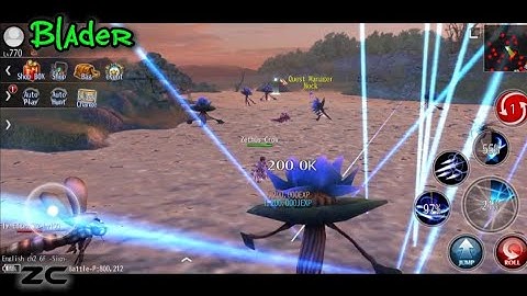 Warrior Advanced Class → Blader | Avabel Online MMORPG | Android Gameplay