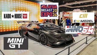 INSANE NEW DIECAST MODEL CARS! Malaysia Diecast Expo 2024 feat. Mini GT, INNO64, KAIDO HOUSE, BMC