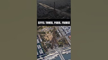Eiffel Tower, Paris, France #shorts #googleearth