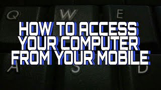 HOW TO ACCESS YOUR COMPUTER FROM YOUR PHONE || THE INDIAN GUJJU || screenshot 5