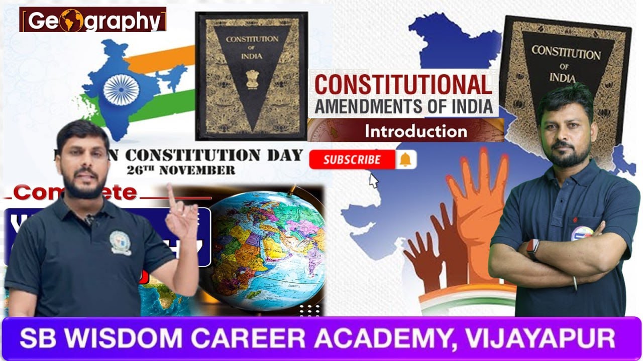 Indian Constitution & Indian Geography | PYQ Analysis | Arjun sir & Amaresh sir | SB Wisdom |