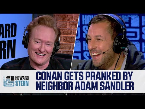Video Conan O'Brien sobre cómo es ser vecino de Adam Sandler