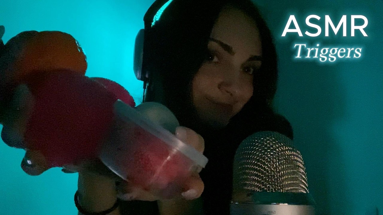 ASMR - OBJETS ANTI-STRESS POUR TE RELAXER 🤍 #asmr #triggers #whispering