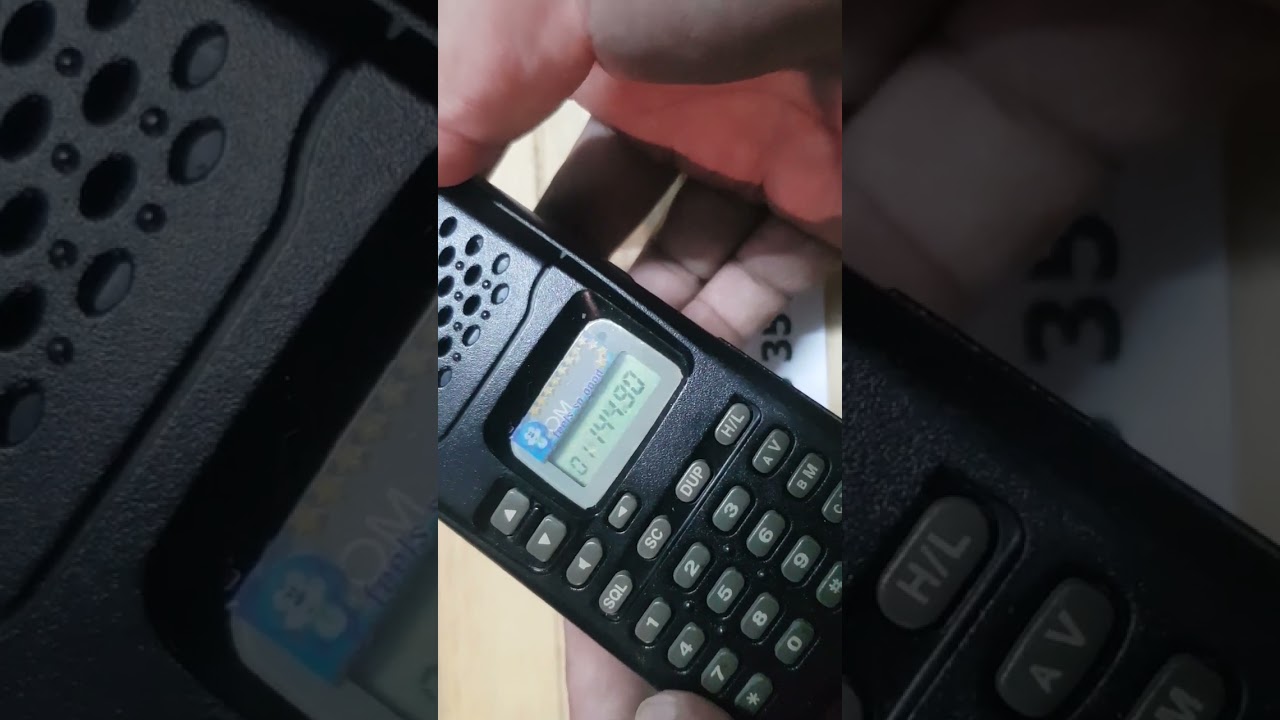 วิธีบันทึกช่อง ICOM IC T2ET