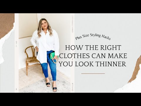 How To Look Thinner | Dressing For Your Body | Plus Size Styling | Plus Size Hacks