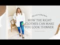 How to look thinner  dressing for your body  plus size styling  plus size hacks