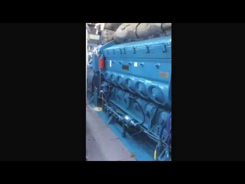 EMD 12-710 start up.