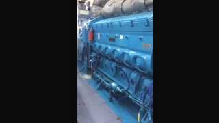 EMD 12-710 start up.