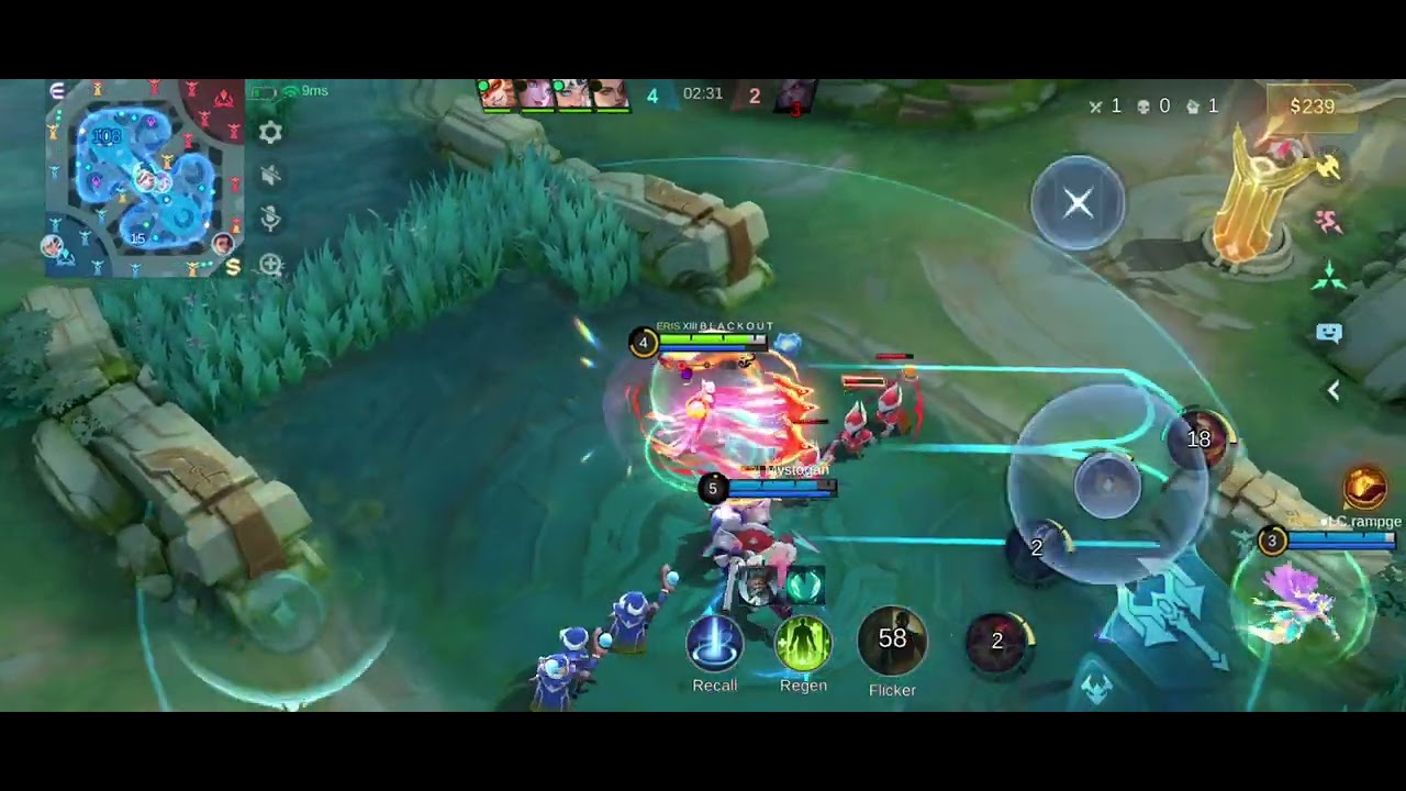 Lunox Divine Goddess Legendary Gameplay! Gold Baron/Tower Pusher. Epic Hell Match