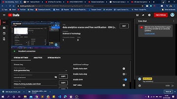 data analytics course  and free certification - IBM (cognitive class)