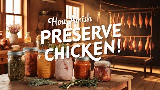 How Amish Preserve Chicken Meat Without Refrigeration