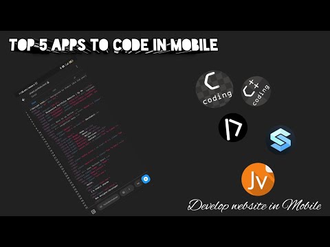 Programming in mobile | code in mobile | Write run deploy codes for free without using laptop