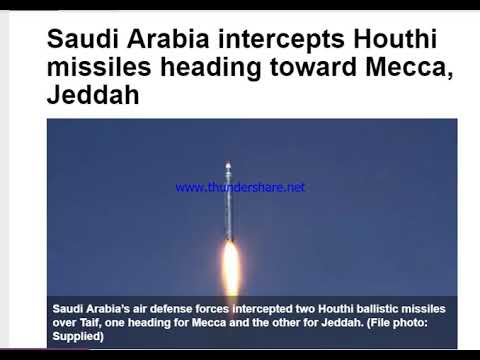 missile attack on saudia arabia Saudi Arabia intercepts Houthi missiles ...