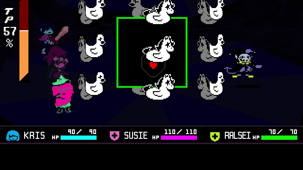 DELTARUNE - Jevil Pacify Speedrun Attempt (2:36) - YouTube